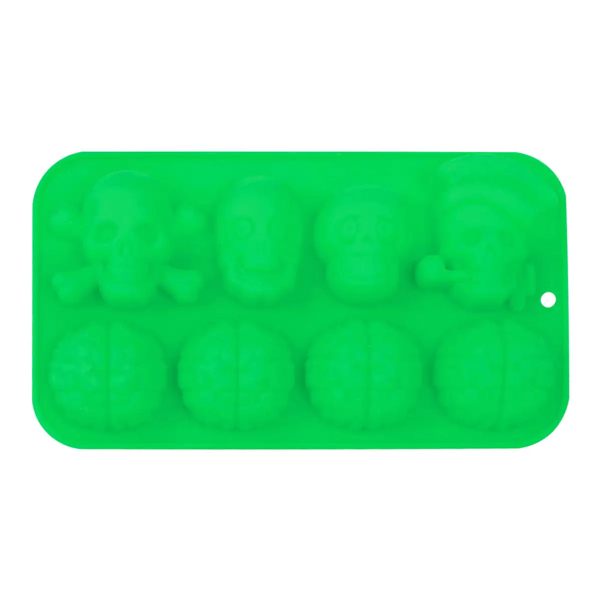 Molde de Silicón, Halloween, Color Verde