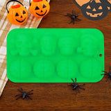 Molde de Silicón, Halloween, Color Verde