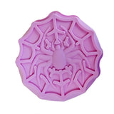 Telaraña, Molde de Silicón, Halloween, Color Morado