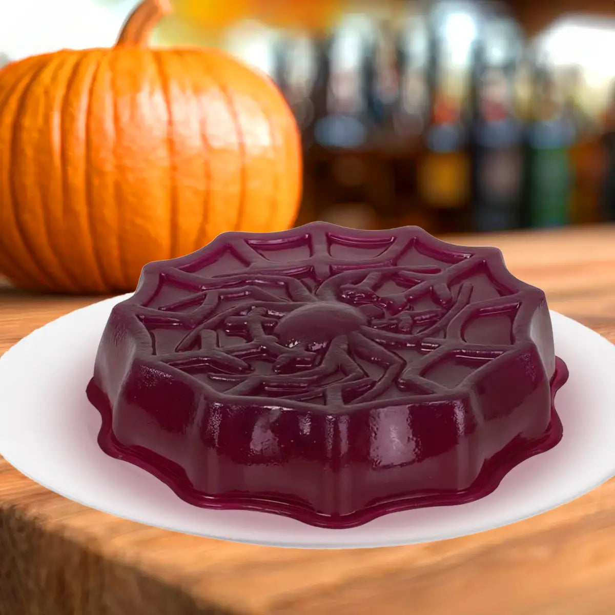 Telaraña, Molde de Silicón, Halloween, Color Morado
