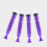 Kit de Jeringas, 4 pzas, Color Morado