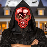 Máscara Alien, Color Rojo, Disfraz de Halloween