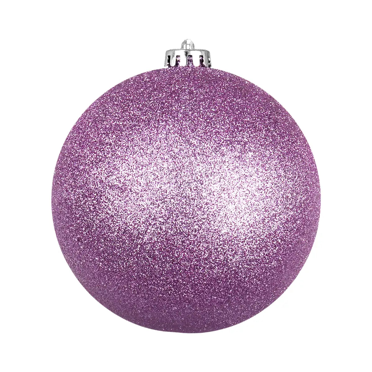 Esfera Jumbo Navideña, Glitter, Color Lila