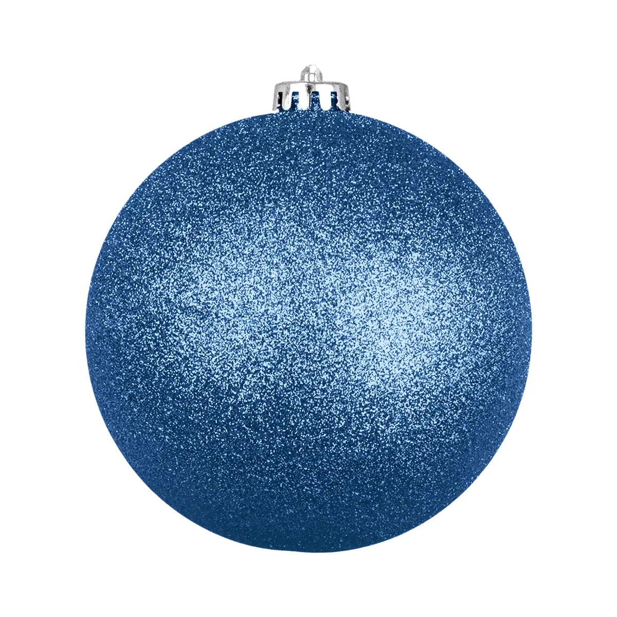 Esfera Jumbo Navideña, Glitter, Color Azul