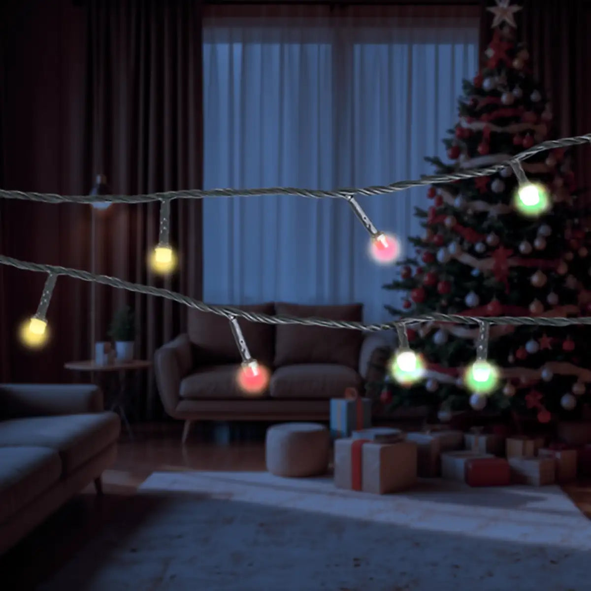 Serie de Luces Led de Colores, 10 m