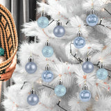 Kit de 12 Esferas Navideñas, Color Lila