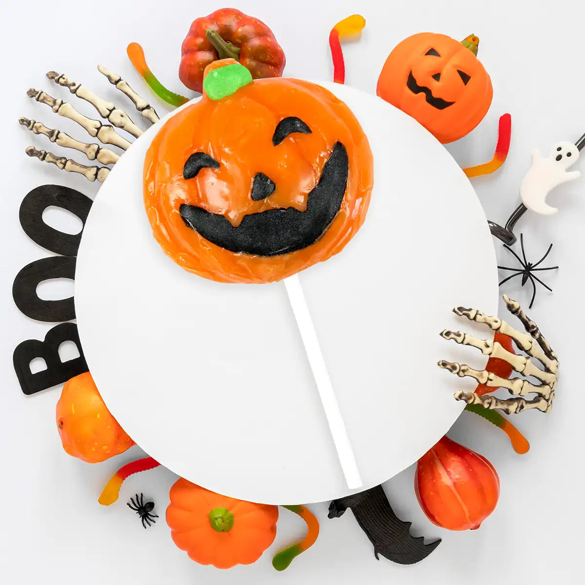 Calabaza, Paleta de Caramelo, Halloween, 30 gr