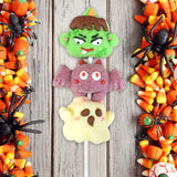 Frankenstein y Fantasma, Paleta de Malvavisco, 36 gr