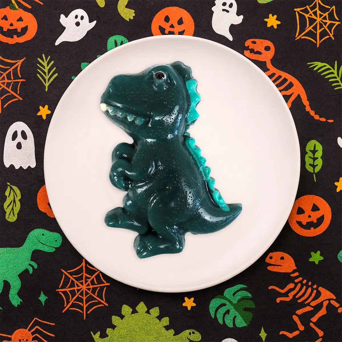 Dinosaurio, Gomita Gigante, Color Azul, Halloween