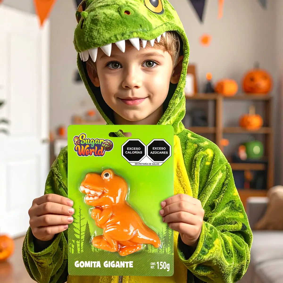 Dinosaurio, Gomita Gigante, Halloween