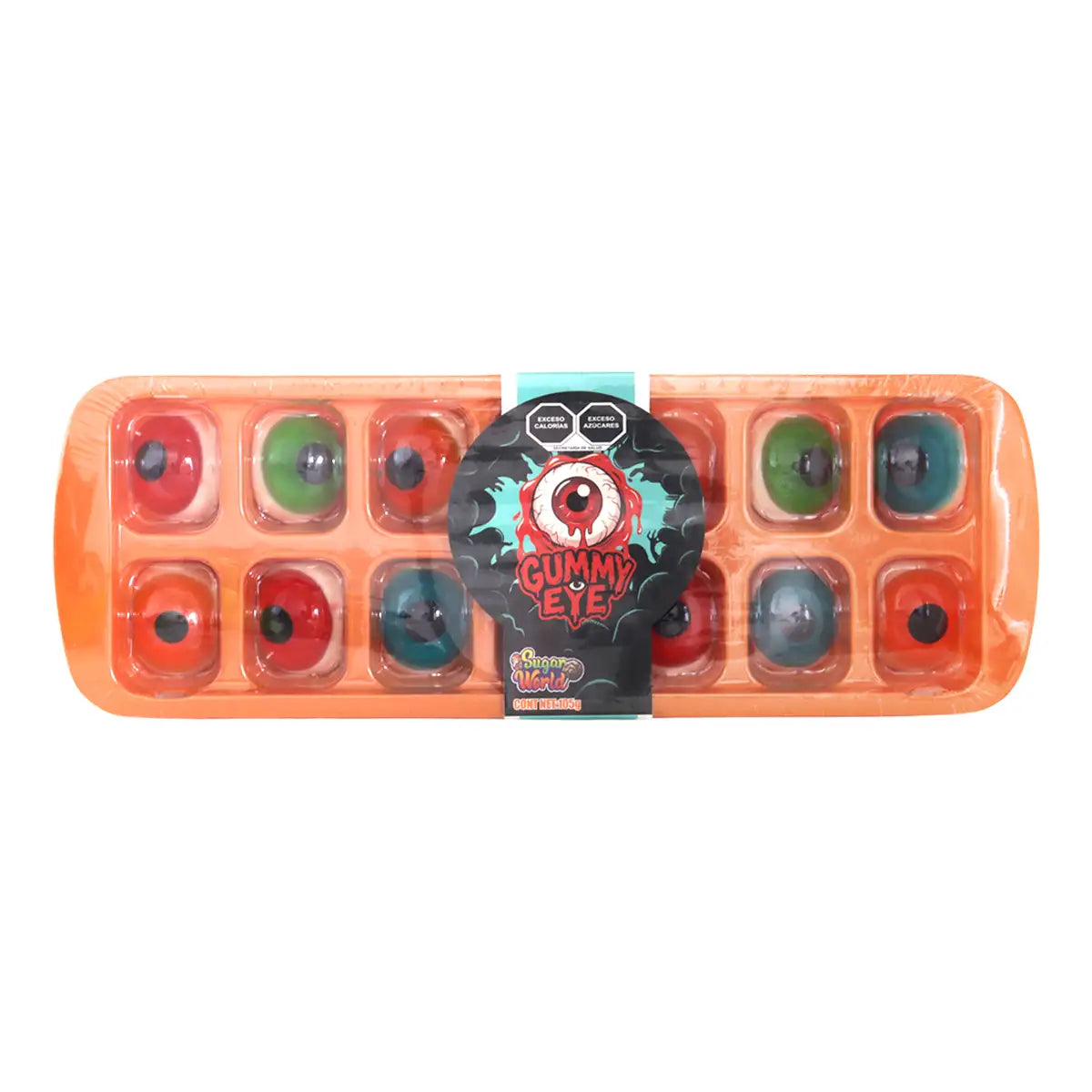 Gomitas en Forma de Ojo, Sugar World, 105 gr