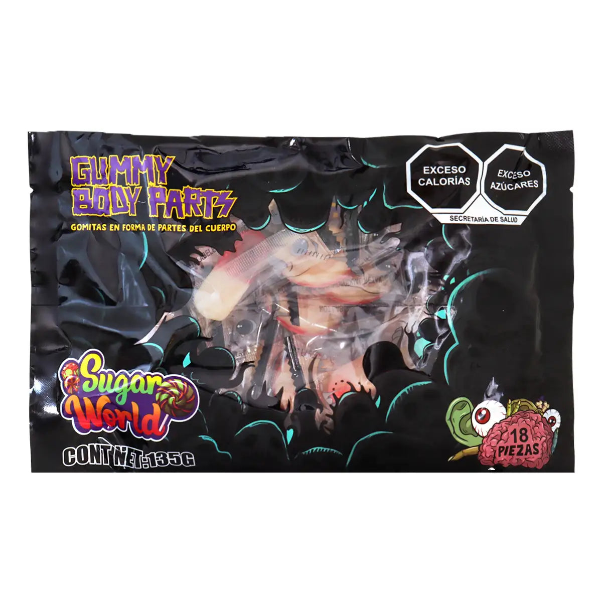 Gomitas, Partes del Cuerpo, Sugar World
