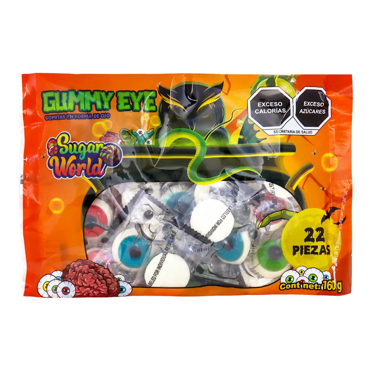 Gomitas en Forma de Ojo, Sugar World
