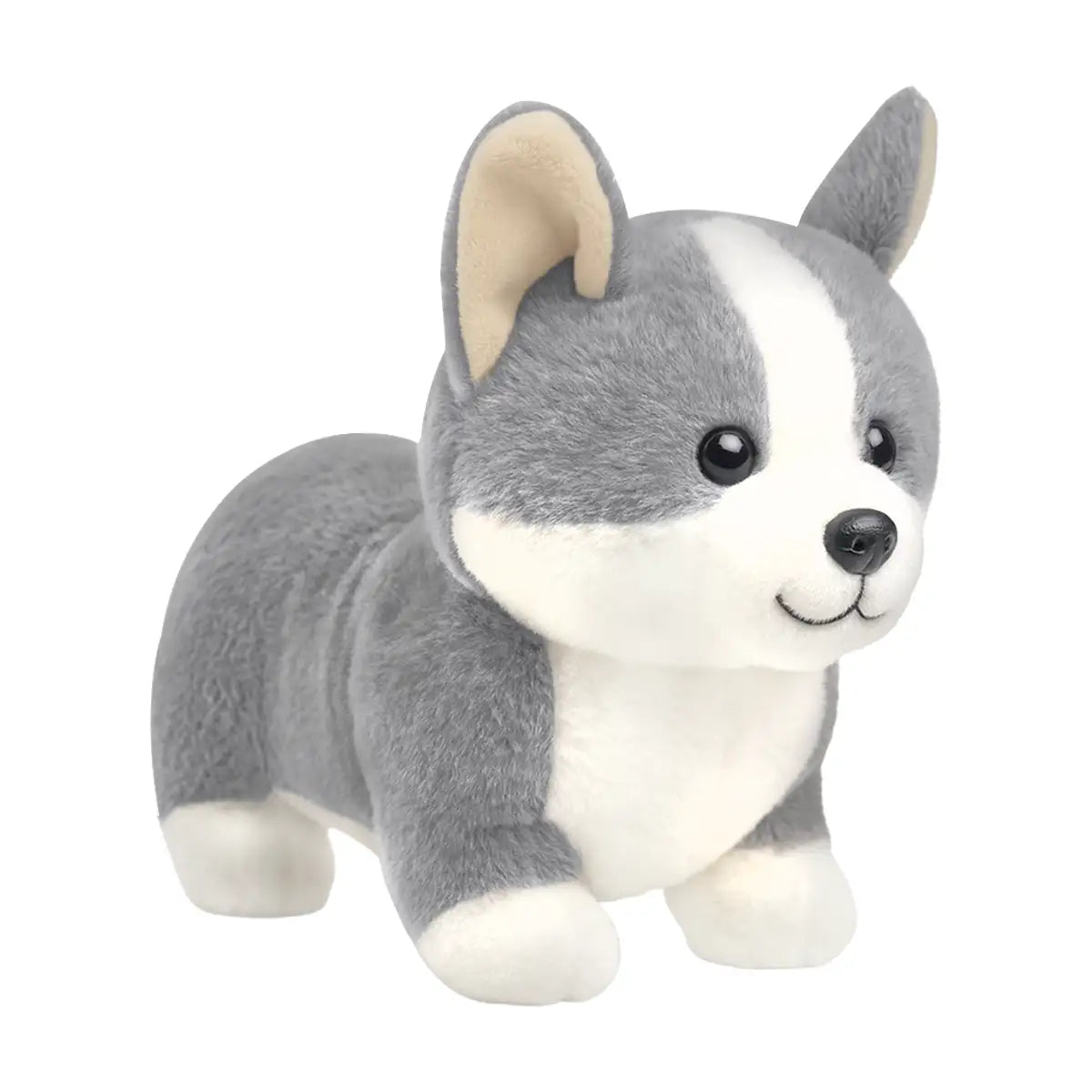 Corgi, Peluche, Color Gris