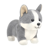 Corgi, Peluche, Color Gris
