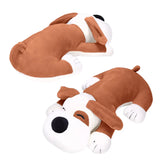 Perrito Dormido, Peluche, Color Café