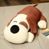 Perrito Dormido, Peluche, Color Café