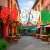 Papel Picado, Diseño Fiestas Patrias, 2.6 m