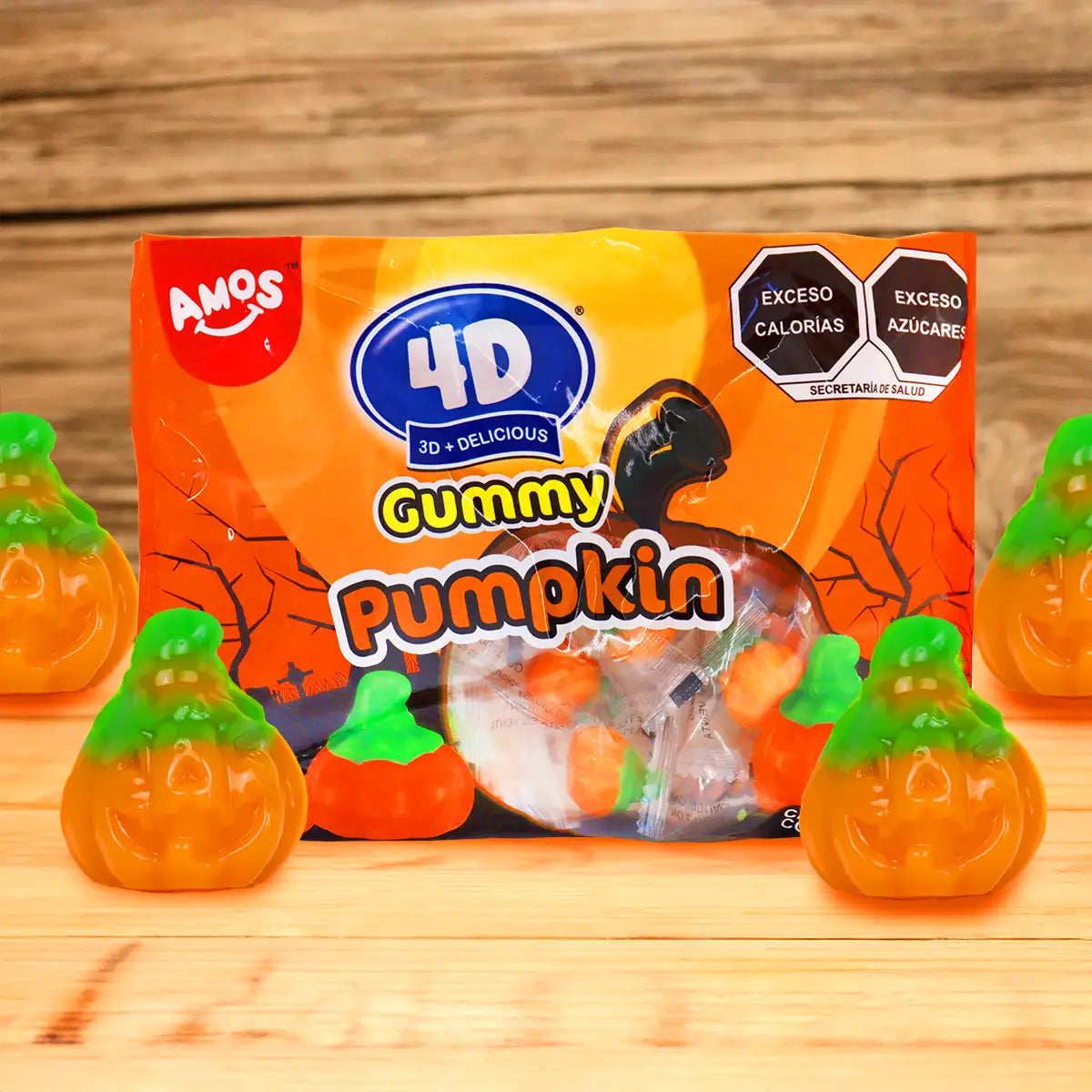 Gomitas en Forma de Calabaza, 88 gr