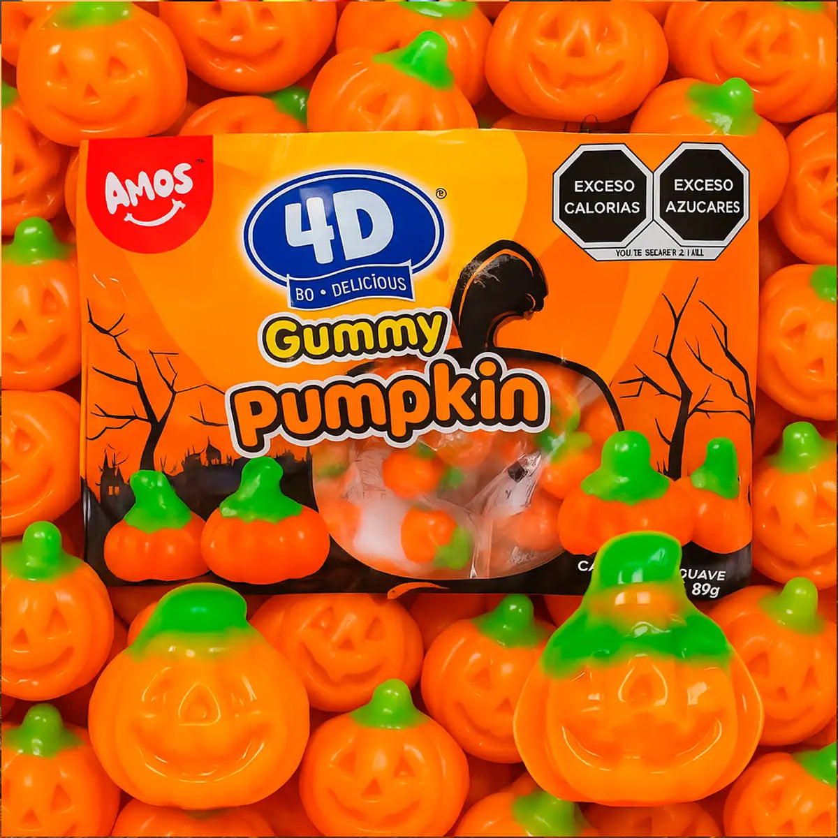Gomitas en Forma de Calabaza, 88 gr