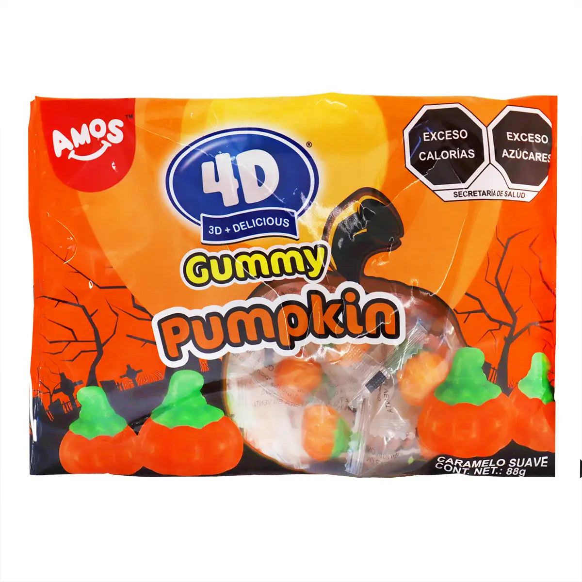 Gomitas en Forma de Calabaza, 88 gr