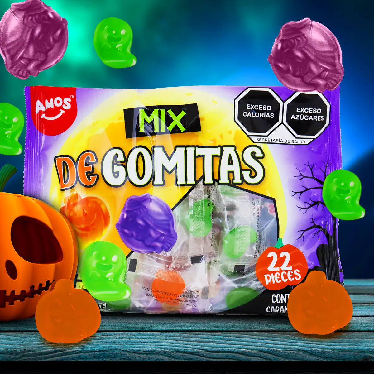 Mix de Gomitas Spooky, 88 gr