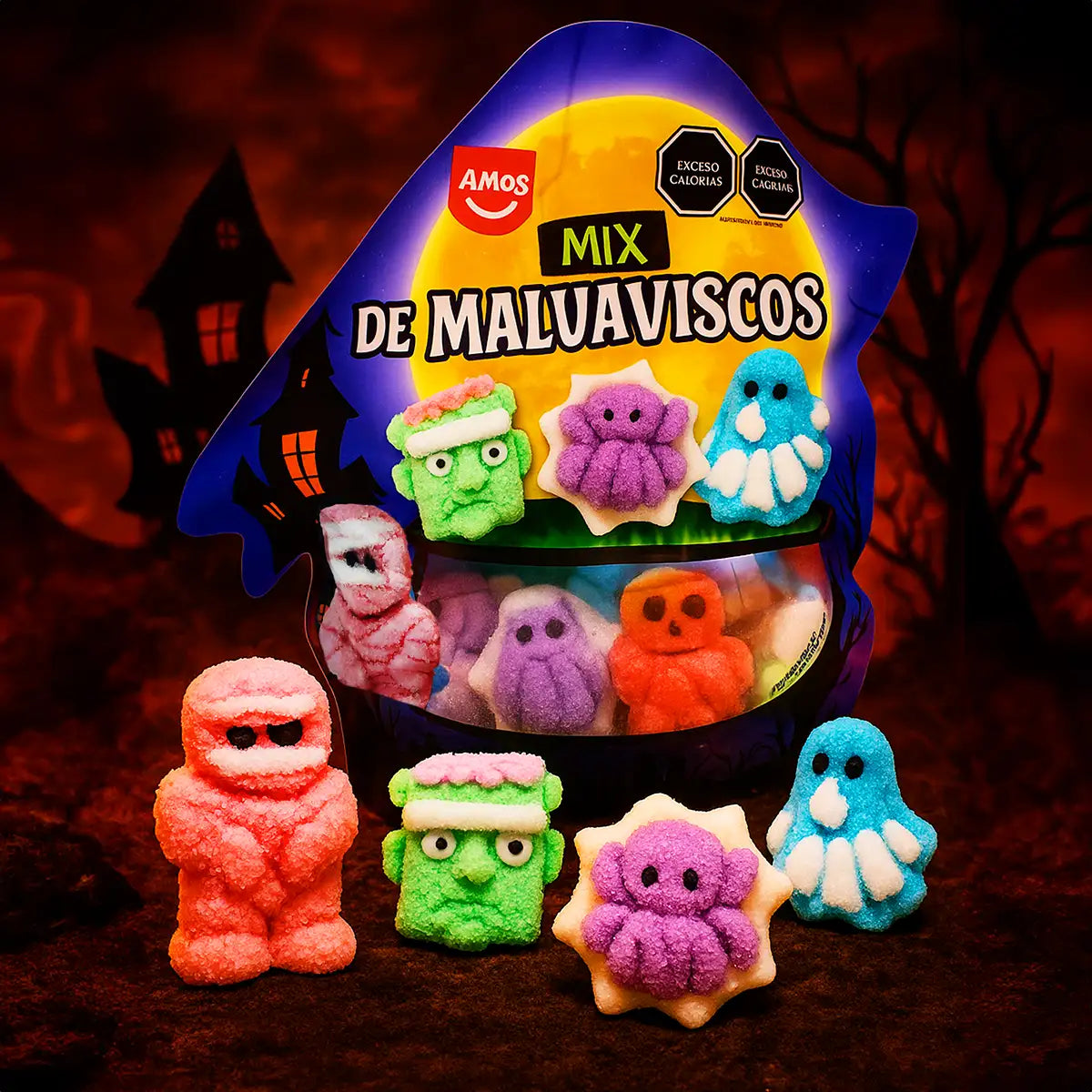 Mix de Malvaviscos, Halloween, Amos