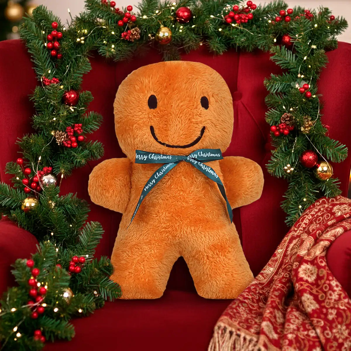 Galleta, Peluche Navideño