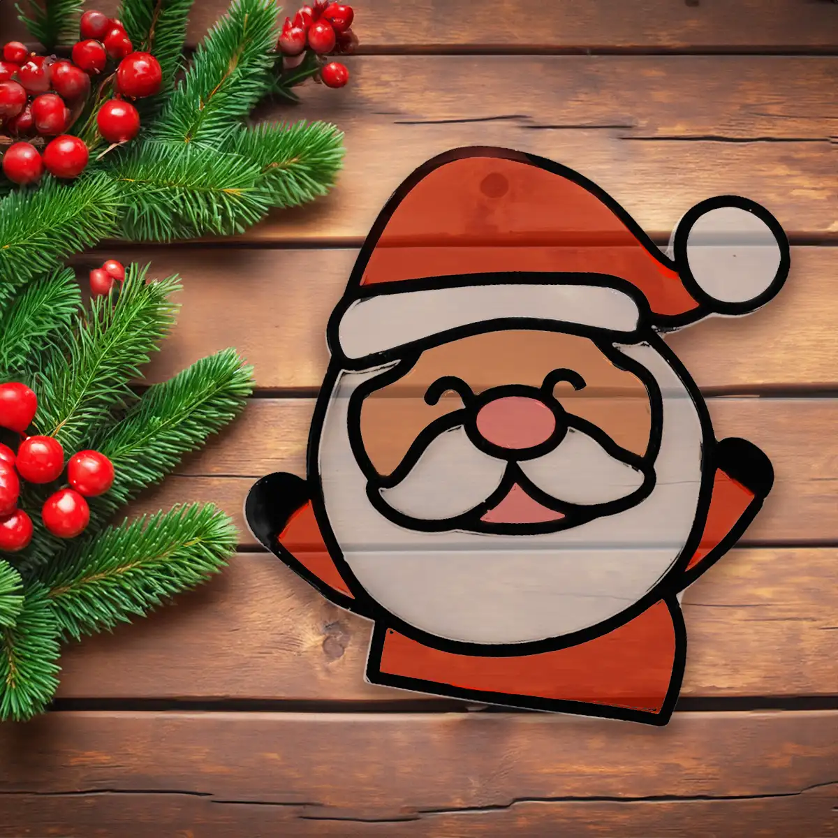 Kit de Actividad Navideña para Niños, Santa