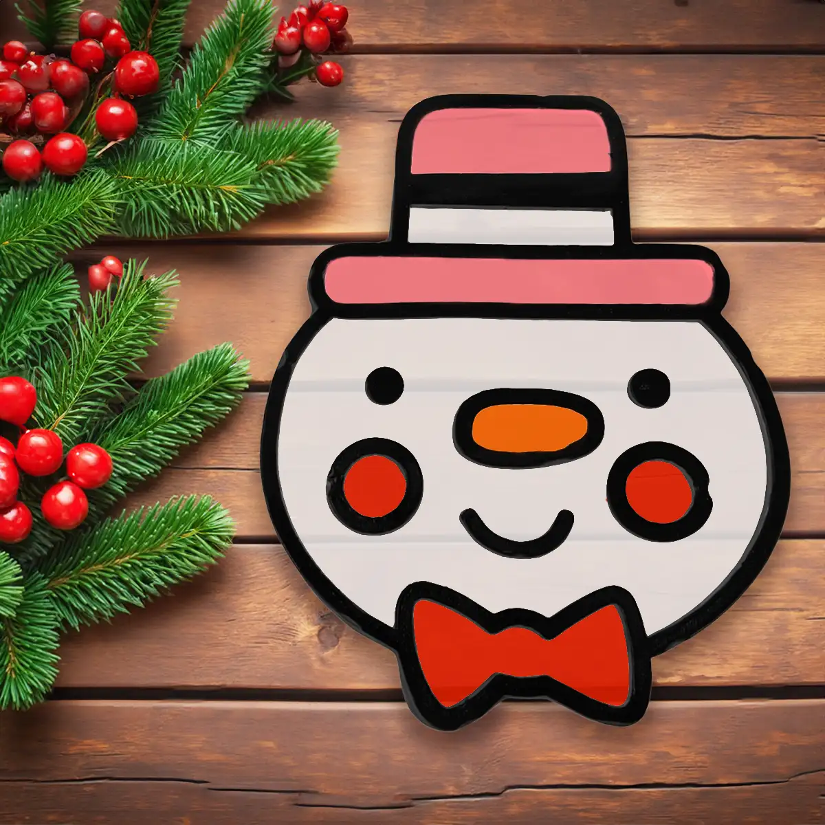 Kit de Actividad Navideña para Niños, Muñeco de Nieve