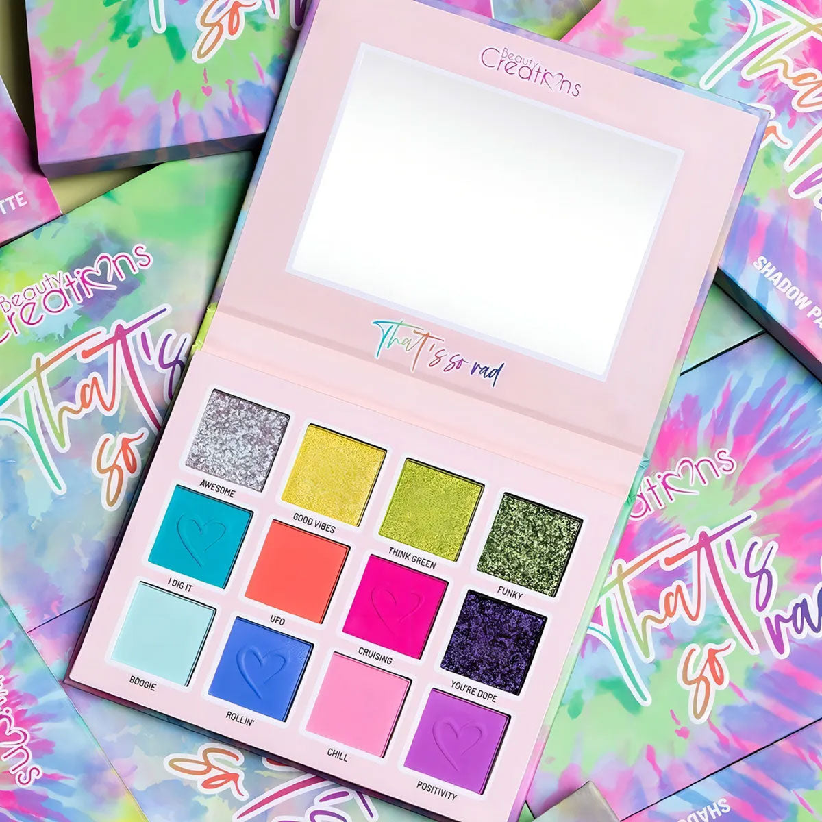 Paleta De Sombras, That's So Rad, Beauty Creations
