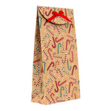 Bolsas con Diseño Navideño, Papel Kraft