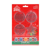 Kit de Actividad Navideña para Niños, Esferas