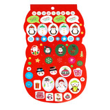 Libro de Stickers Navideños, Muñeco de Nieve