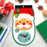 Libro de Stickers Navideños, Santa Claus