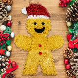 26 09XM25 TINSEL GINGERBREAD