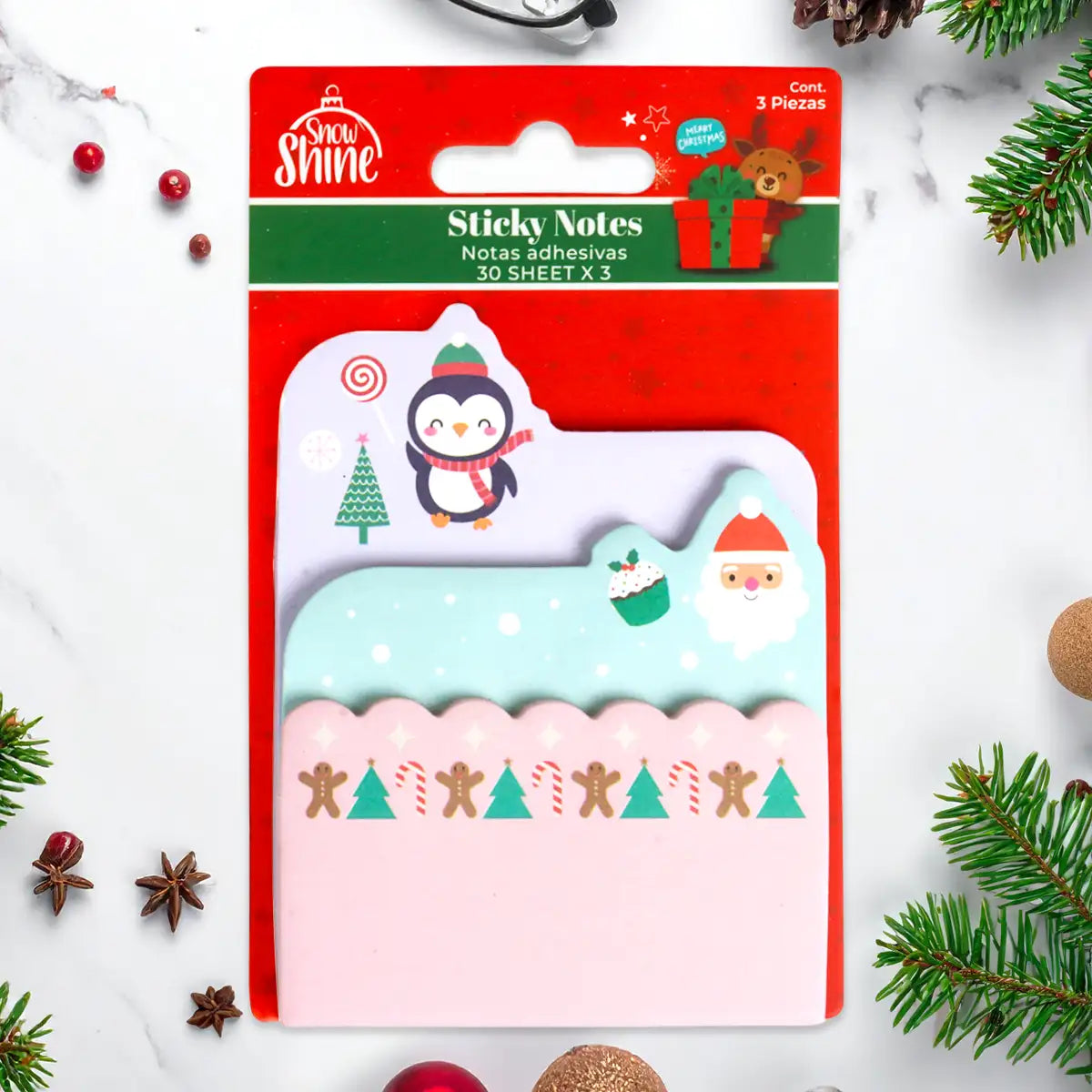 Post-it Navideño, Pingüino
