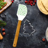 Set de Espátula y Cortador Navideño