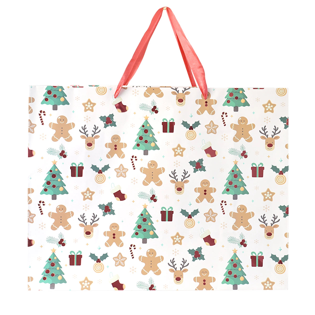 Kit de Bolsas de Regalo Navideñas, HOHOHO, 3 pzas