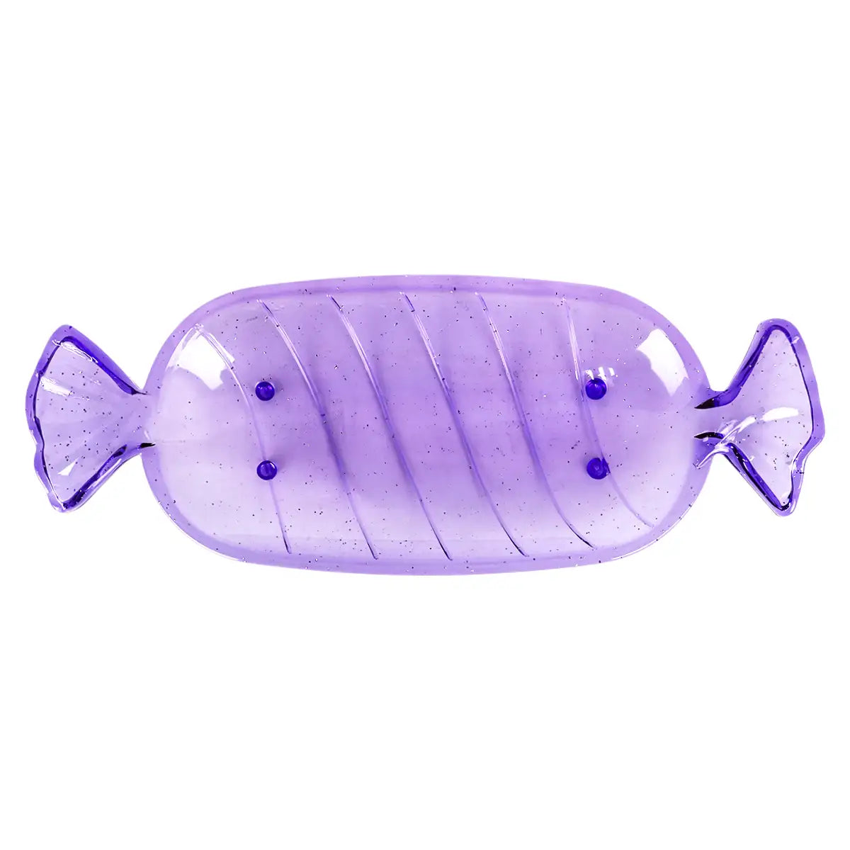 Charola Navideña, Diseño Dulce, Color Lila
