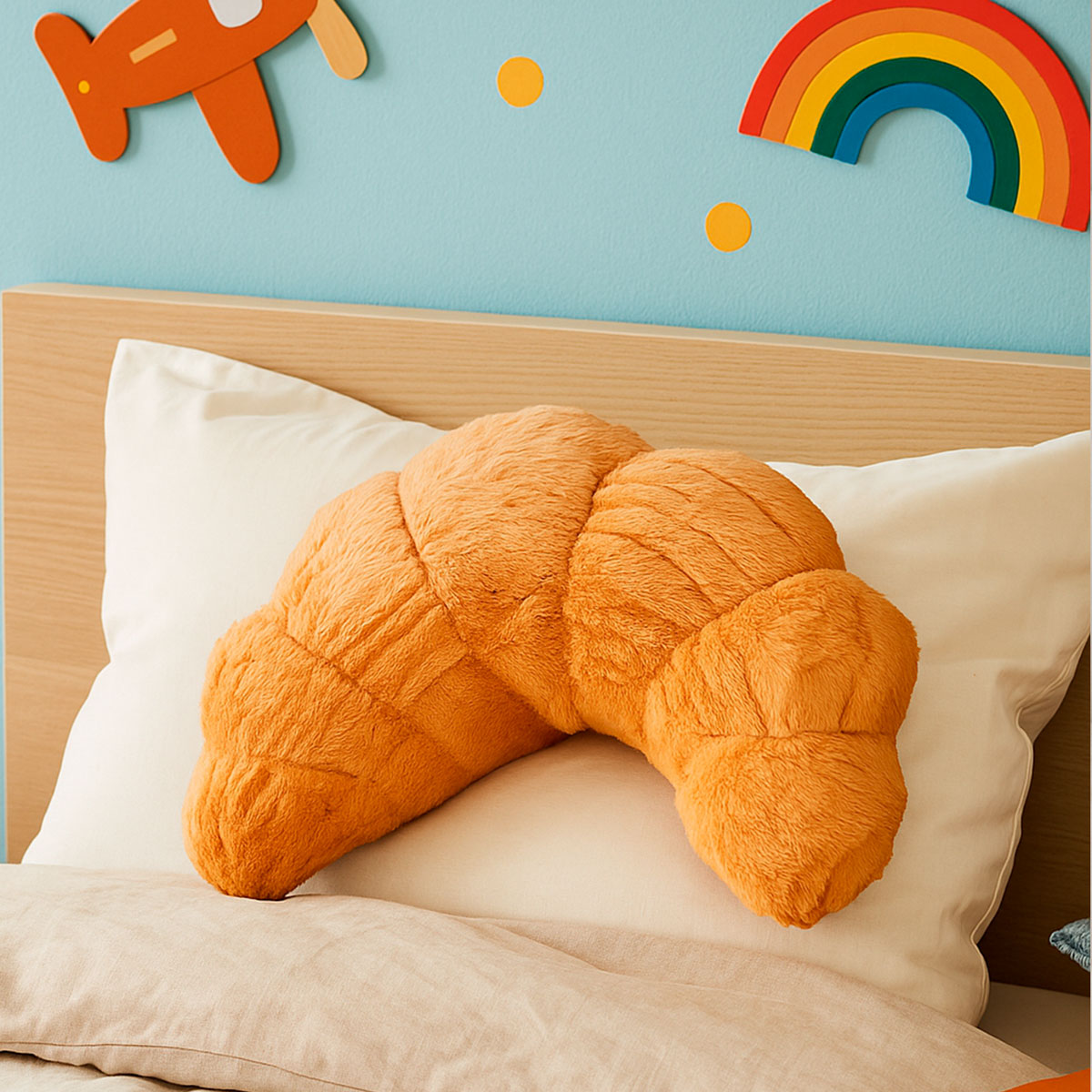 Croissant, Almohada Decorativa