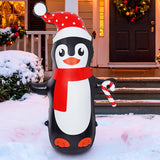 Pingüino, Inflable Navideño
