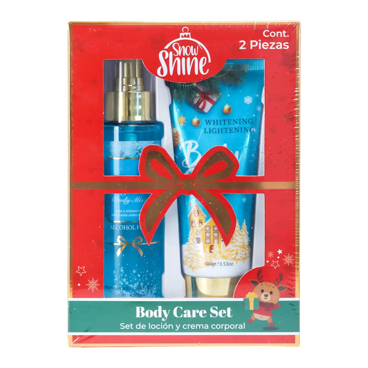 Set de Loción y Crema Corporal, Snow Shine