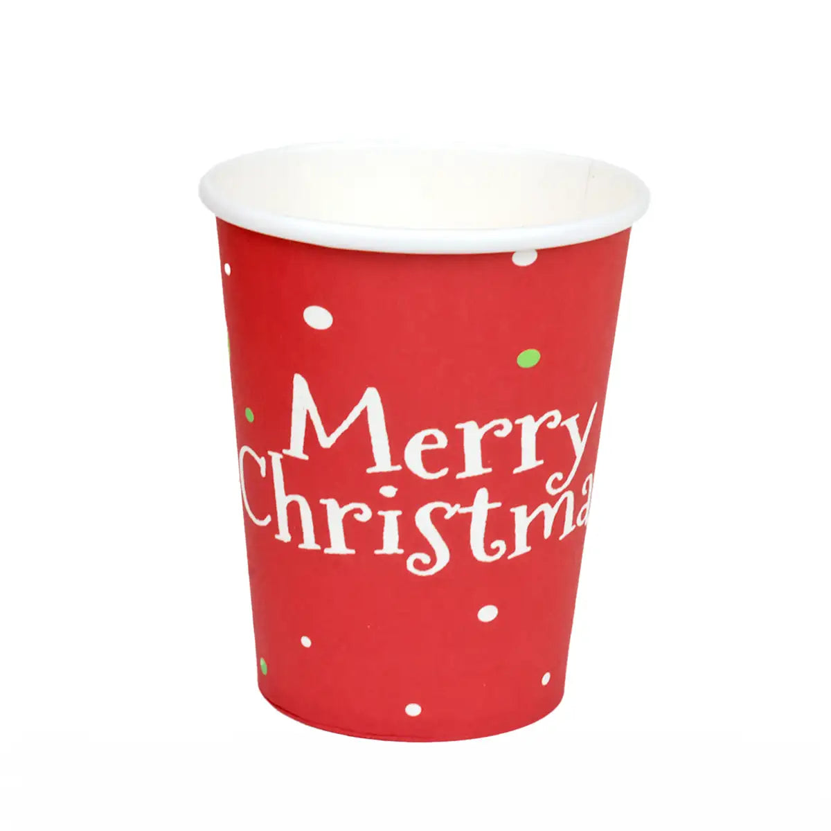 Merry Christmas, Vasos de Cartón, 10 pzas