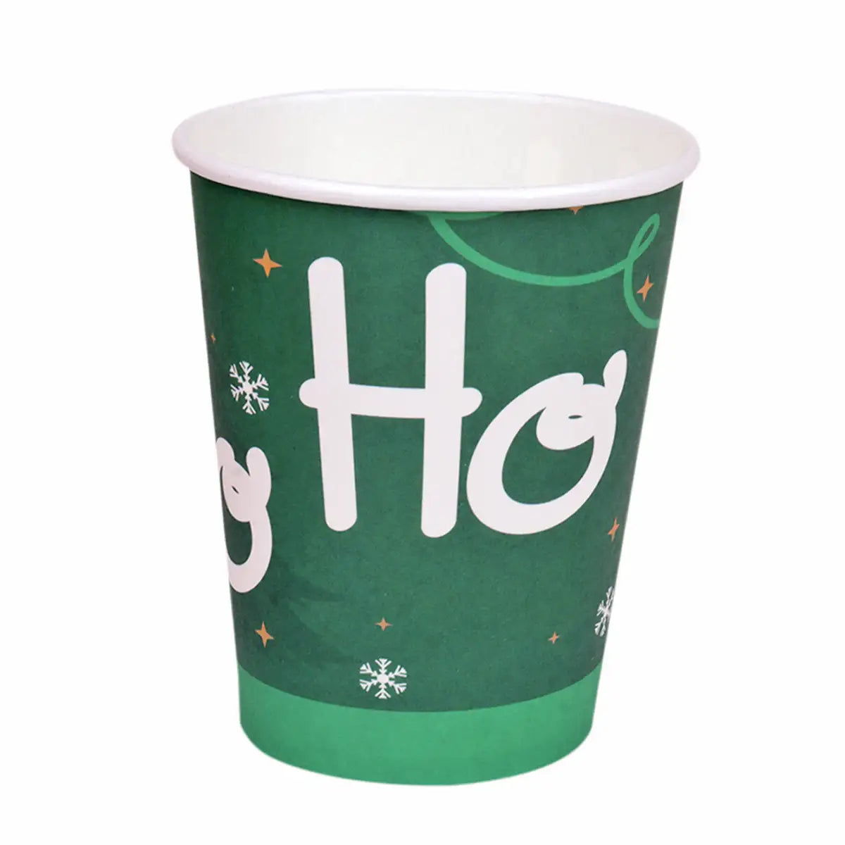 HOHOHO, Vasos de Cartón, 10 pzas