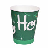 HOHOHO, Vasos de Cartón, 10 pzas
