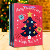Bolsa de Regalo Navideña "Merry Christmas and Happy New Year"