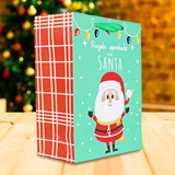 Bolsa de Regalo Navideña "Regalo Aprobado por Santa"