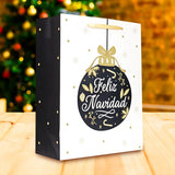 Bolsa de Regalo Navideña, Feliz Navidad