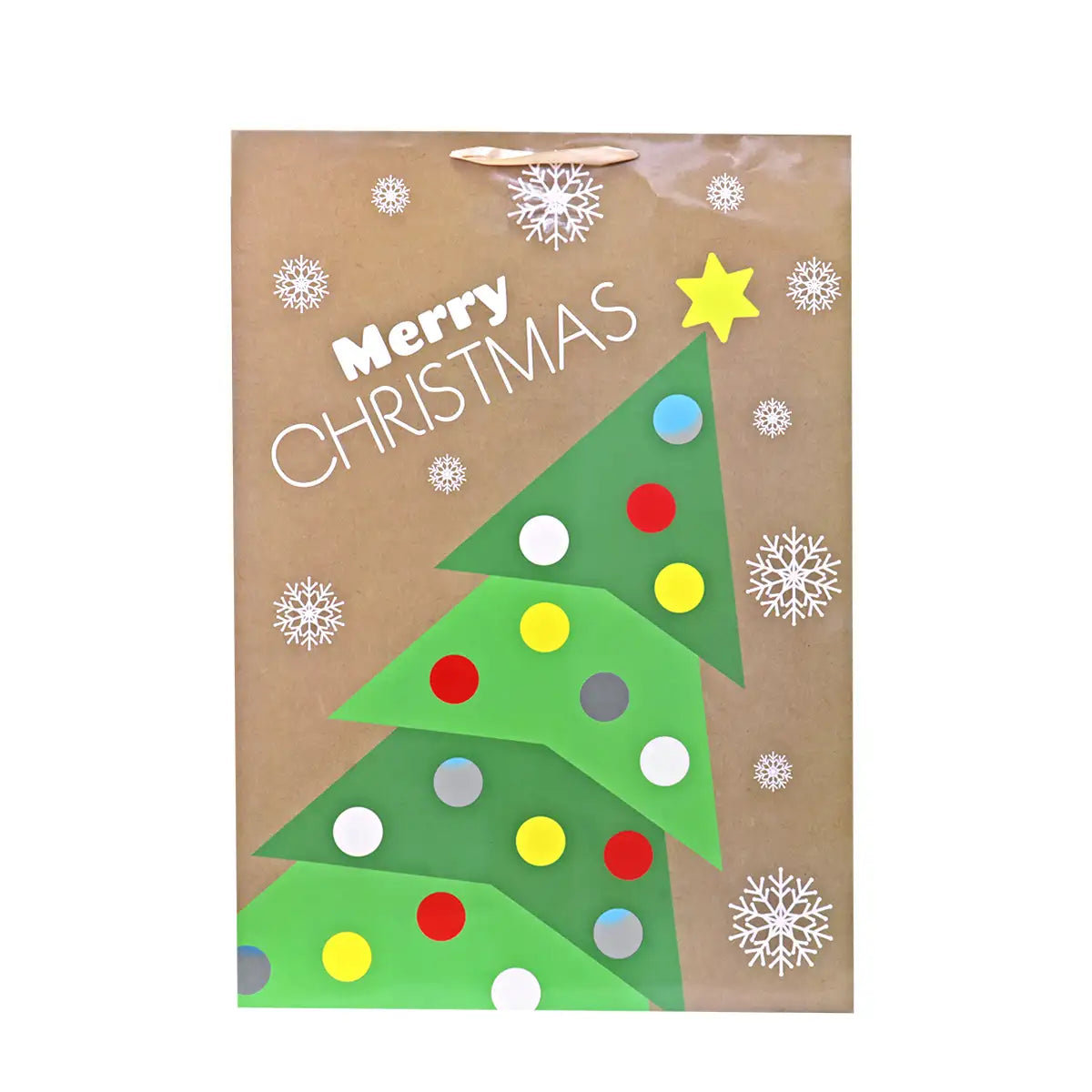Bolsa de Regalo Navideña, Diseño Árbol